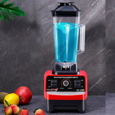 EU Plug 2.5L Electric Juicer Powerful Motor Large Capacity ABS Fruit Blender Home Kitchen Drink Juicer