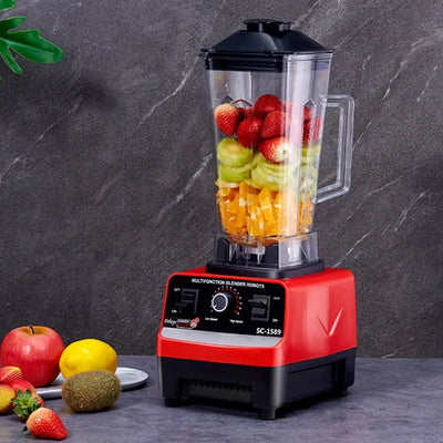 EU Plug 2.5L Electric Juicer Powerful Motor Large Capacity ABS Fruit Blender Home Kitchen Drink Juicer