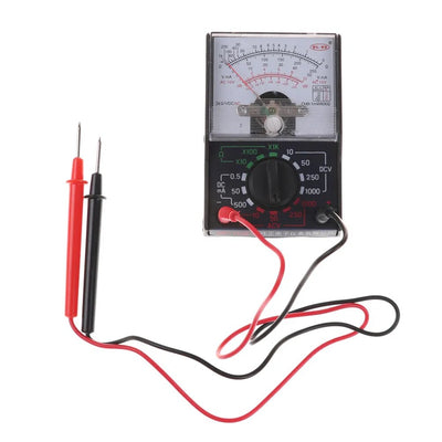 MF-110A Electric Analog Multimeter Multitester Portable Voltmeter Ammeter AC / DC Voltage Current OHM Multi Meter Tester