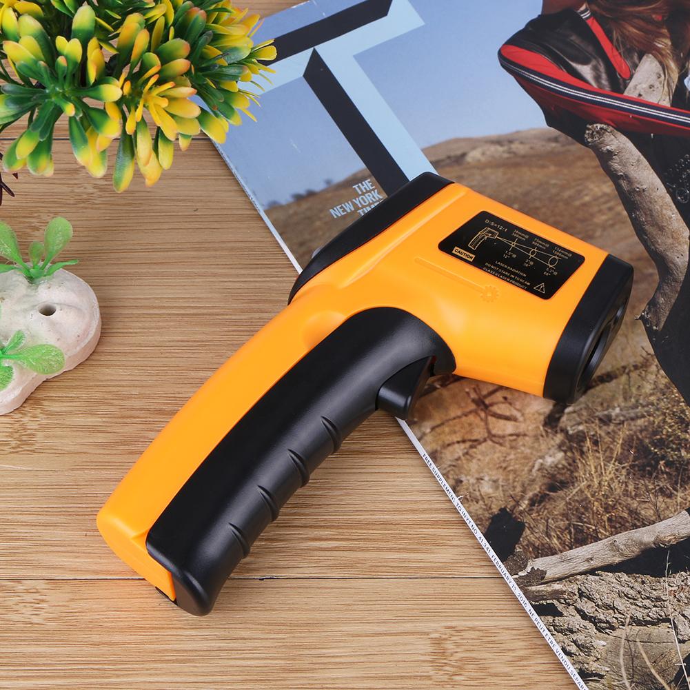 Non-contact Infrared LCD Monitor Infrared Thermometer Infrared  Thermometer Laser Precise Digital  for GM320(No Battery)