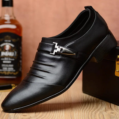 Italian fashion elegant oxford shoes for mens shoes large sizes men formal shoes leather men dress loafers man slip on masculino