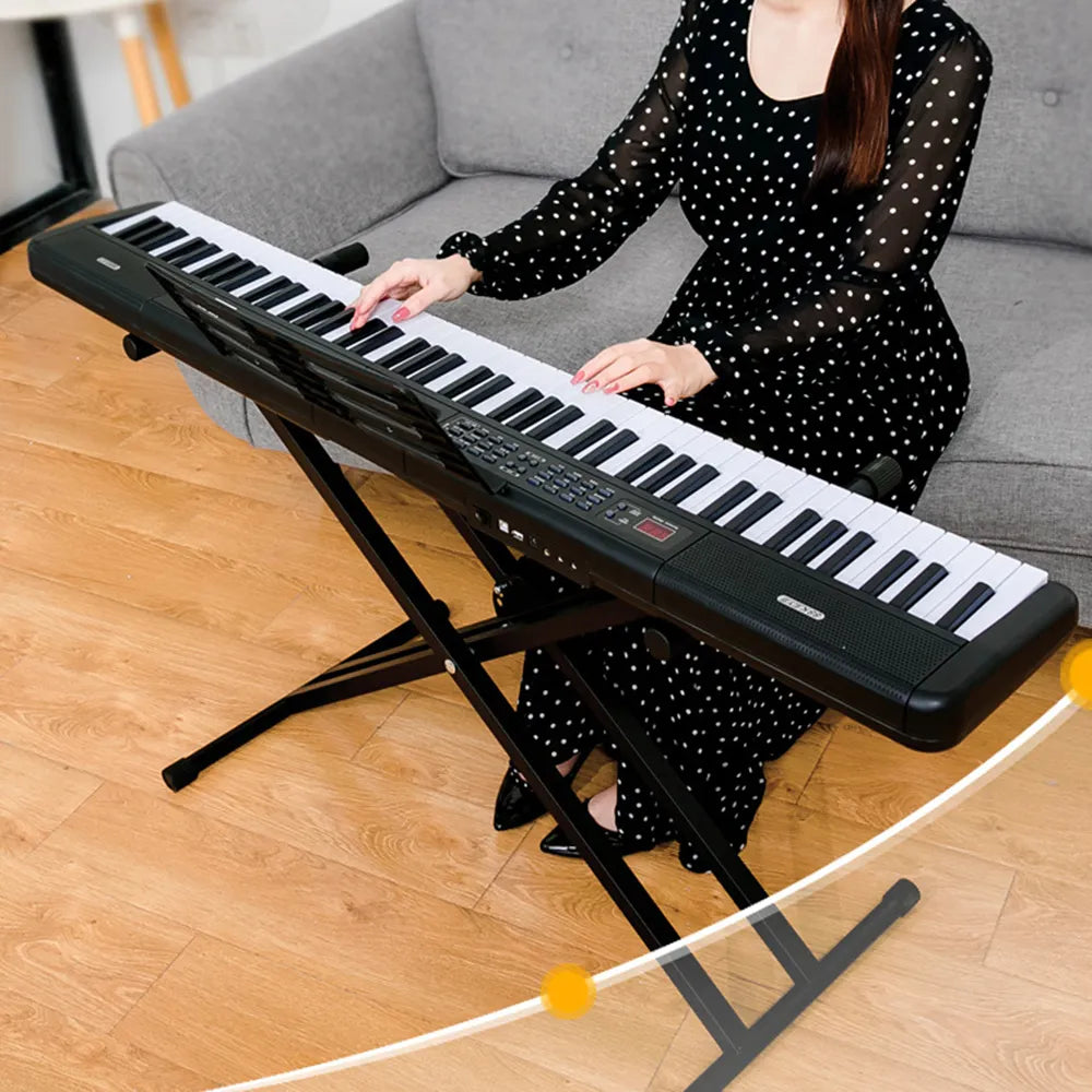 88 Keys Portable Digital Piano Multifunctional Electronic Keyboard Piano for Piano Student Musical Instrument Beginner