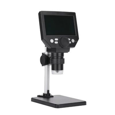 G1000 Digital Microscope for Soldering 4.3 Inch Large Base LCD Display 8MP 1-1000X Continuous Amplification Magnifier