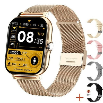 Full Touch Sport Smart Watch Men Women Heart Rate Fitness Tracker