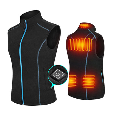 Women's Heated Vest Lightweight Warming Vest USB Rechargeable